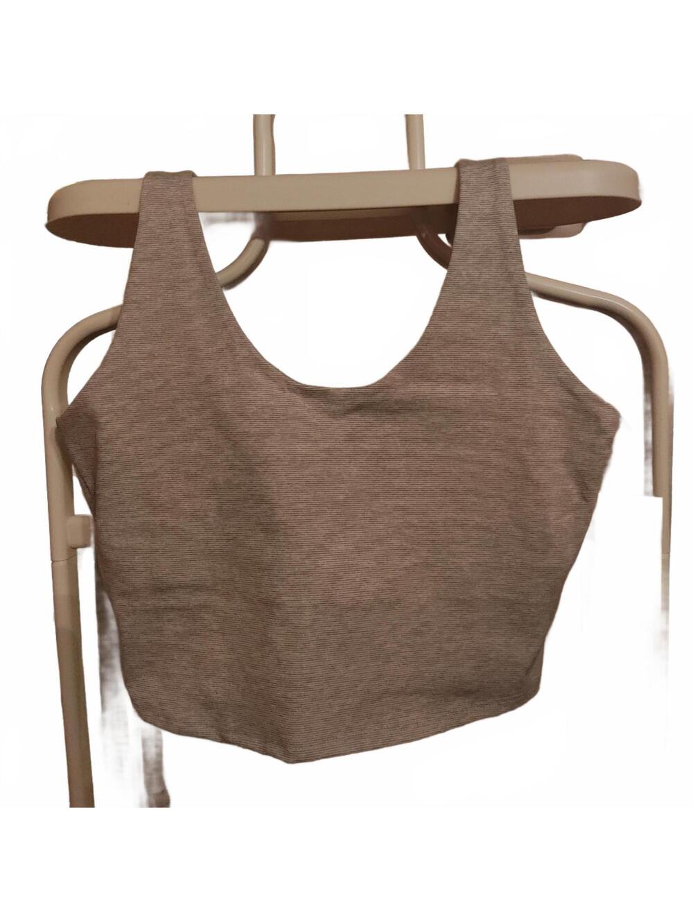 NWT - Eleven Venus Williams tank S power midi - cloud gray